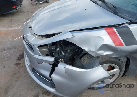 2015 Dodge Dart Sxt из США, поврежденный, VIN 1C3CDFBB5FD309598